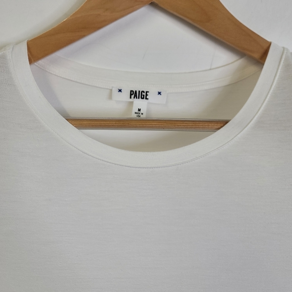 Paige elevated basic T shirt - Picture 3 of 5